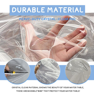 IndigoTempest9 water table cover side handle enables easy lifting and removal.
