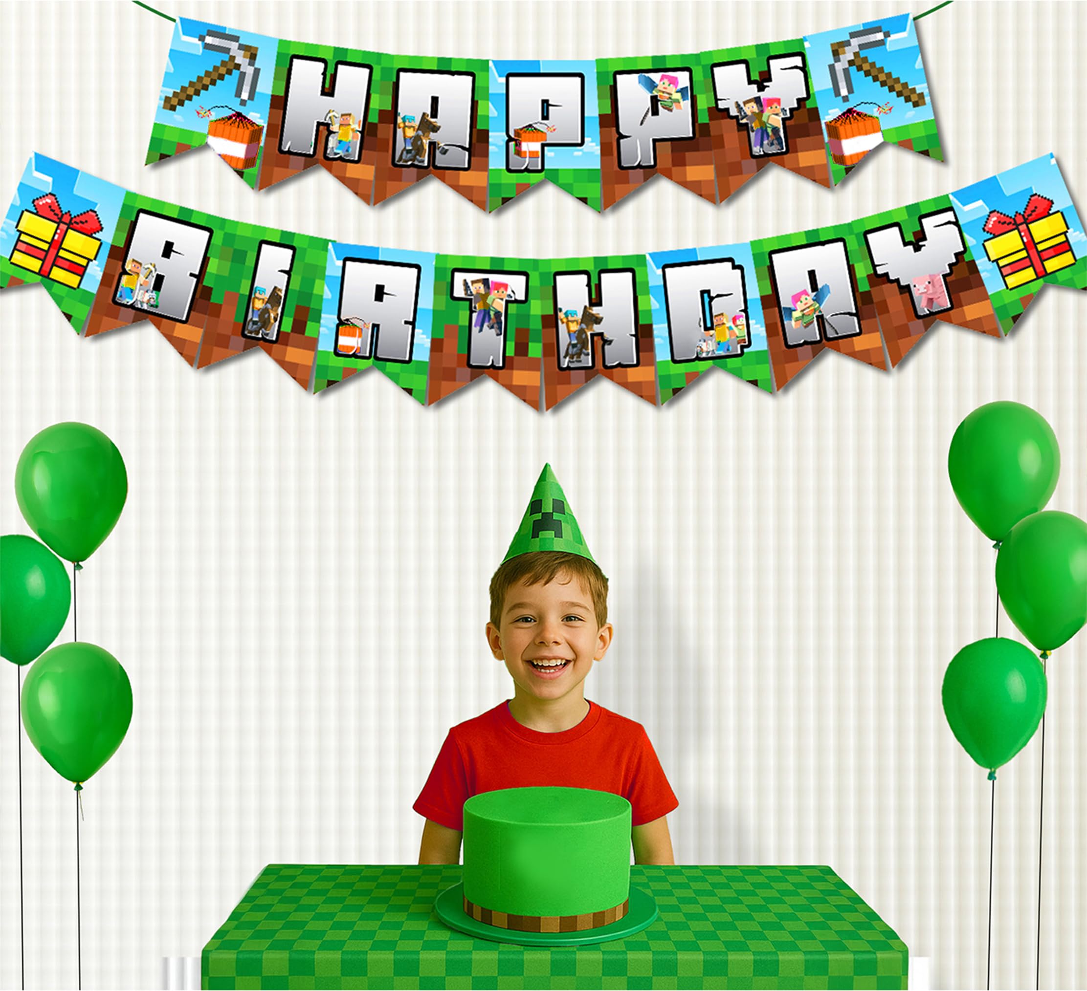 IndoTribe gaming theme backdrop enhances photos and party vibe