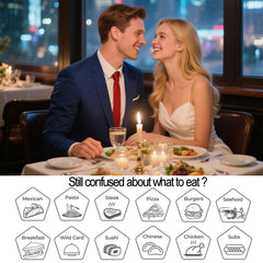 Infanote valentines gift dice provides a playful dinner option for a thoughtful date night.