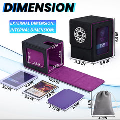 Infinity Guard magnetic closure keeps the box securely closed during transport.