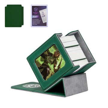 Infinity Guard deck box with commander display window for quick deck identification.