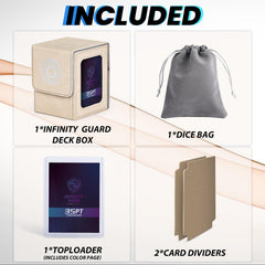 Infinity Guard wide U shaped mouth for easy card retrieval