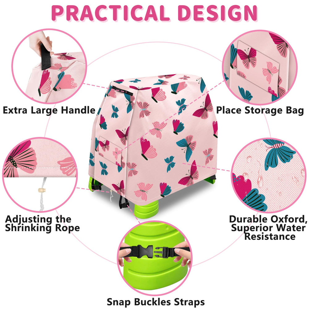 Infowush adjustable drawstring ensures a secure fit on windy days.