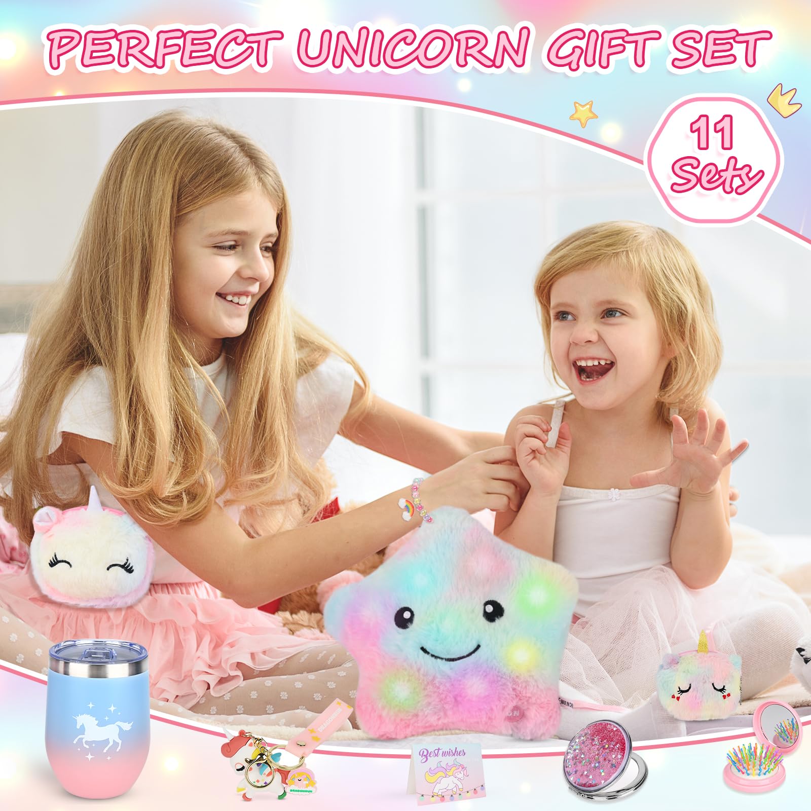 Ingbear unicorn jewelry set, playful dress-up accessories for imaginative play