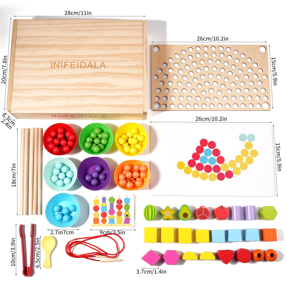 INIFEIDALA perfect toddler gift for learning through hands-on play.