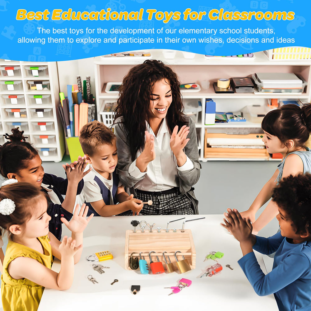 INIFEIDALA screwdriver set with textured handles encourages secure grip during play.