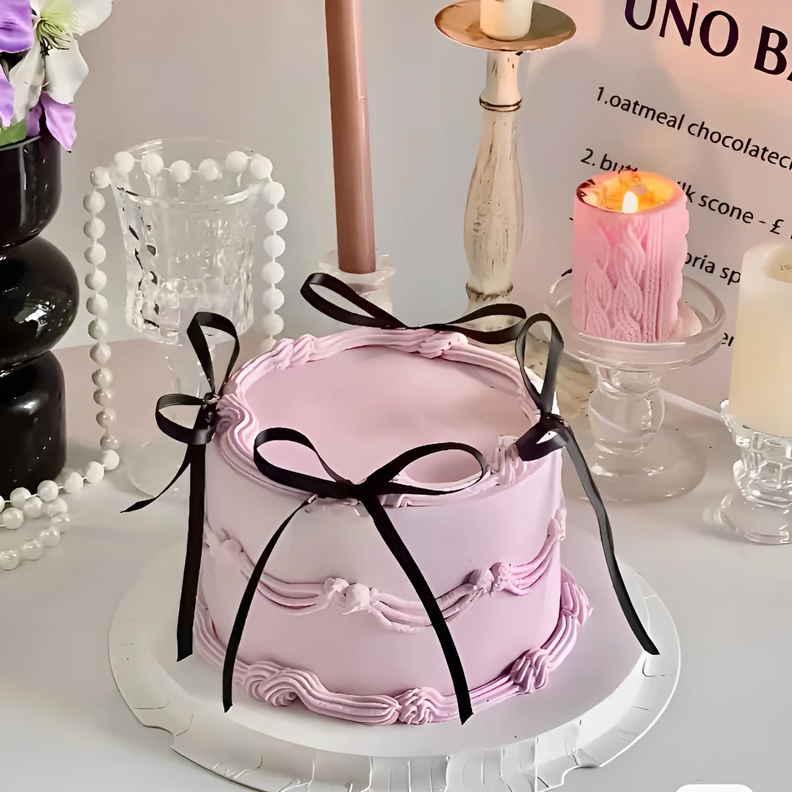 iNINGER bows adorn Christmas trees and festive table decor