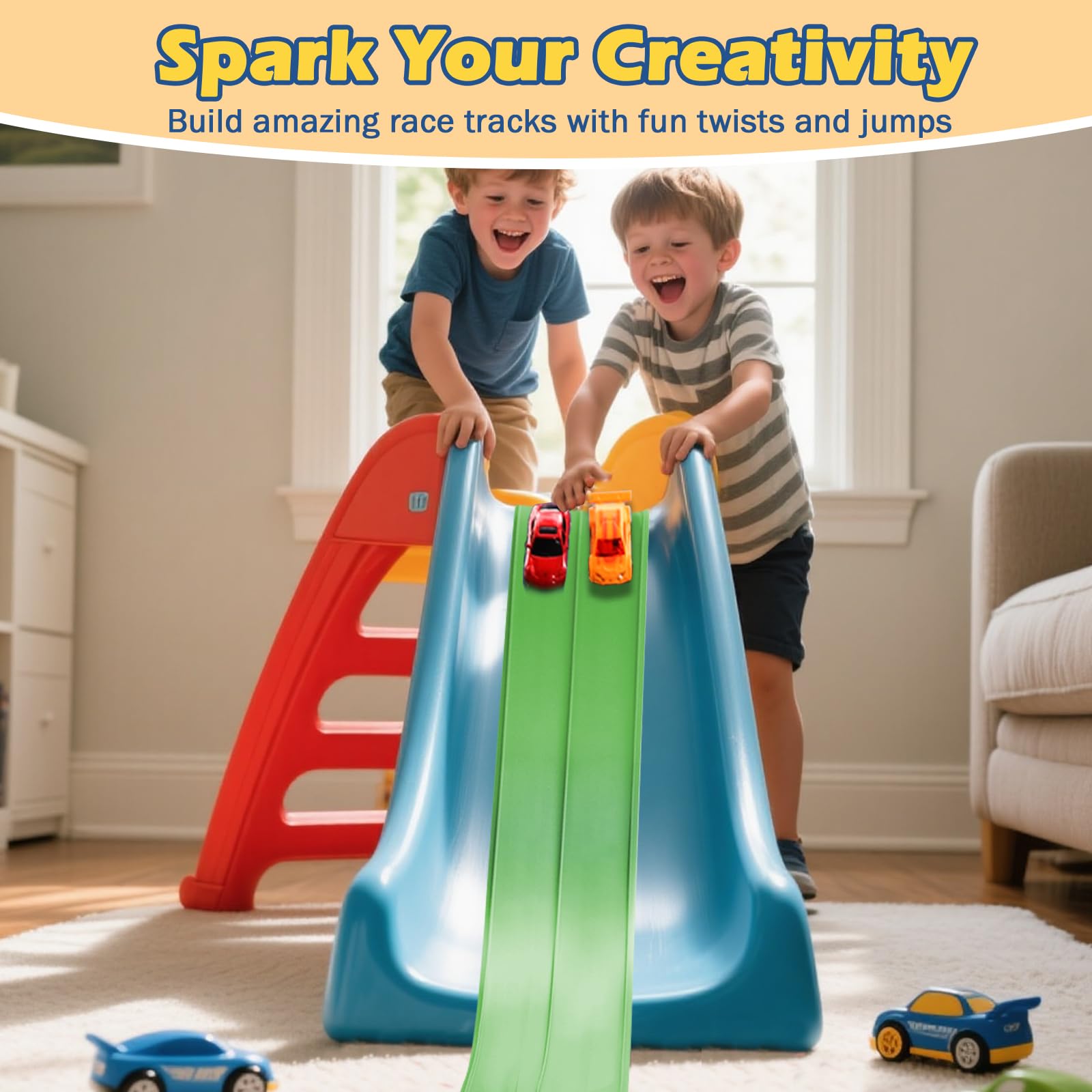 INKZOO All-ages friendly track grows with kids' creativity.