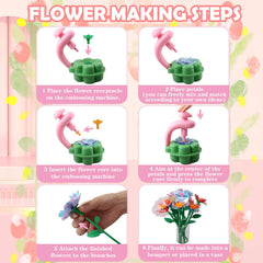 INKZOO Flower Receptacles offer stable bases for durable bouquets