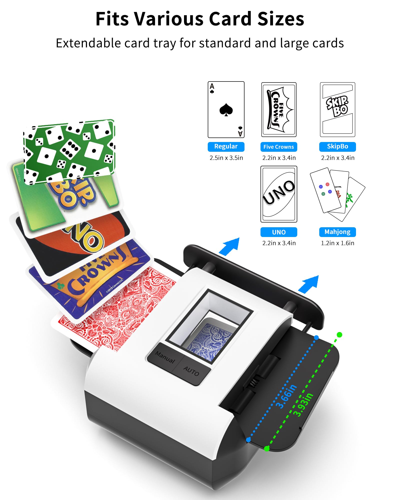 INNCNN demonstrates full-auto and semi-auto shuffle modes for flexible play.