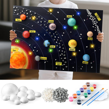 Innconee solar system foam balls enable hands-on space learning.