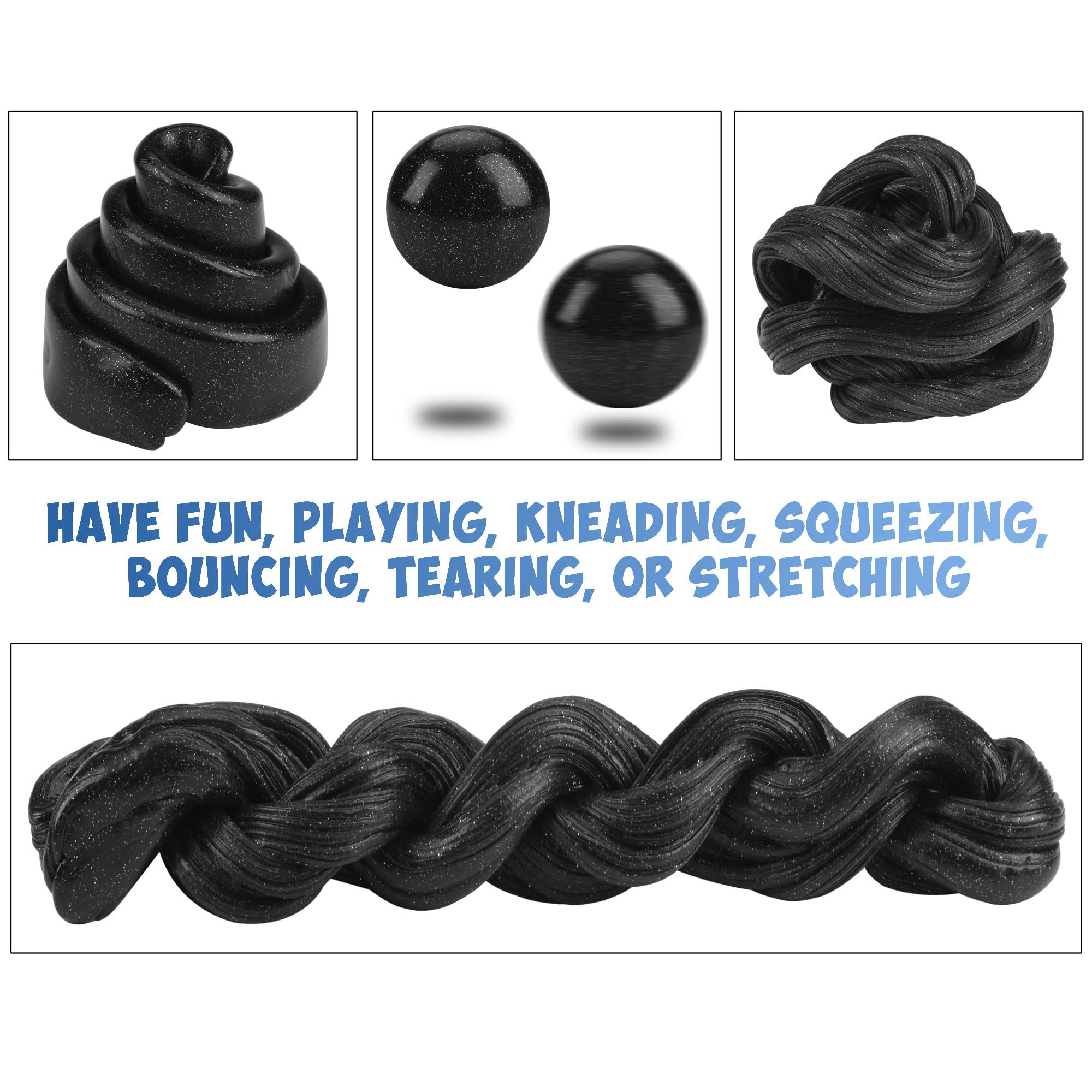 INNER-ACTIVE Play Putty Jupiter charm boosts dexterity during stretches and squeezes.