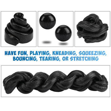 INNER-ACTIVE Play Putty Jupiter charm boosts dexterity during stretches and squeezes.
