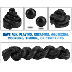 INNER-ACTIVE Play Putty Jupiter charm boosts dexterity during stretches and squeezes.
