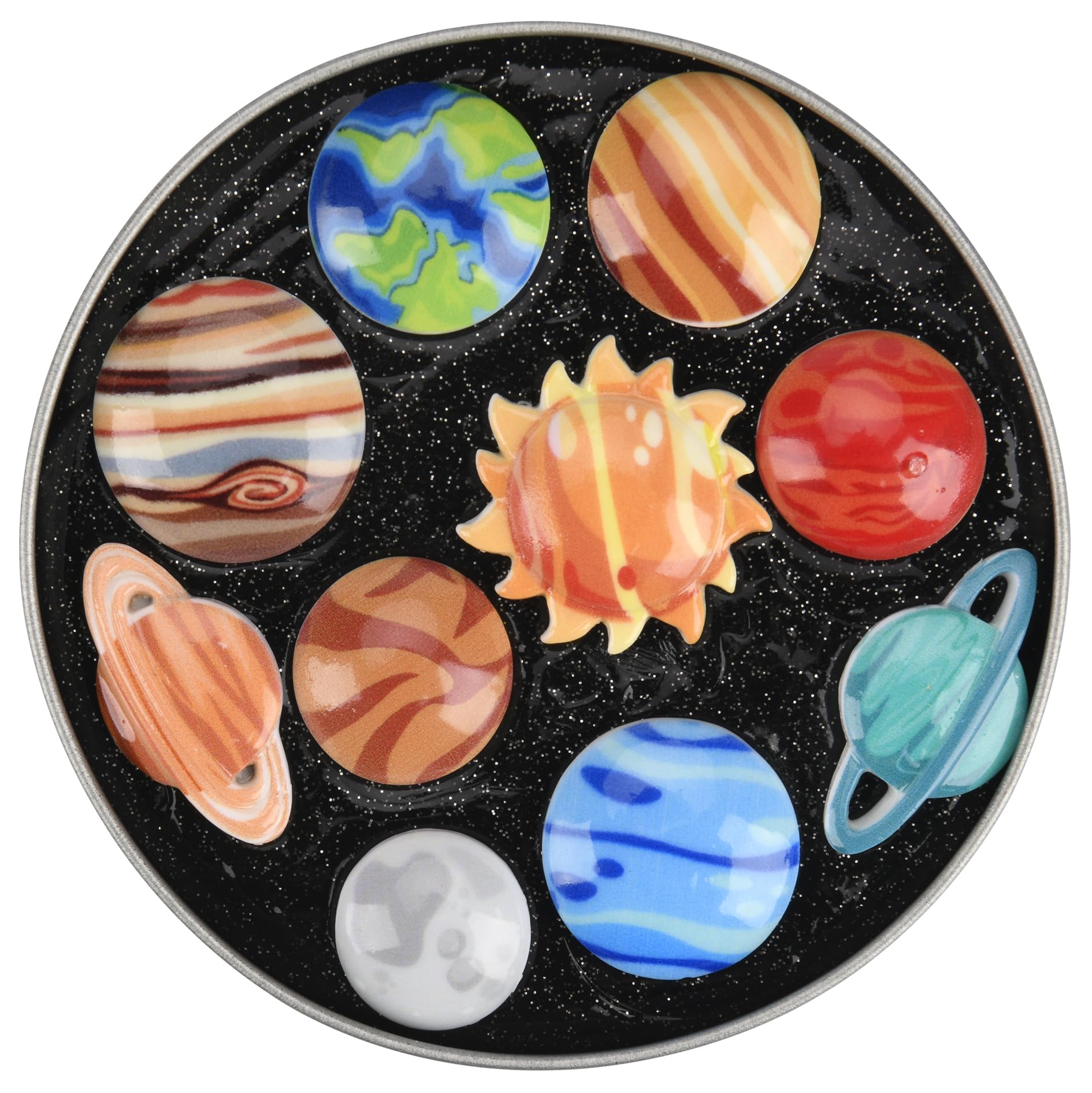 INNER-ACTIVE Play Putty Moon charm offers calming sensory input during quiet play.