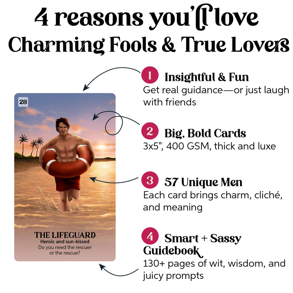 Inner Whispers Charming Fools guidebook cover helps decode symbolism with ease.