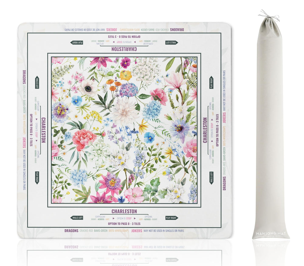 InnoBeta Mahjong Mat top surface with non-slip texture for secure tile play.