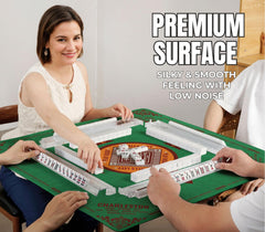 InnoBeta Mahjong Mat with textured foam backing keeps tiles steady during play.