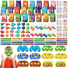 INNOCHEER dinosaur party favors full set ready for kids' birthday party play.