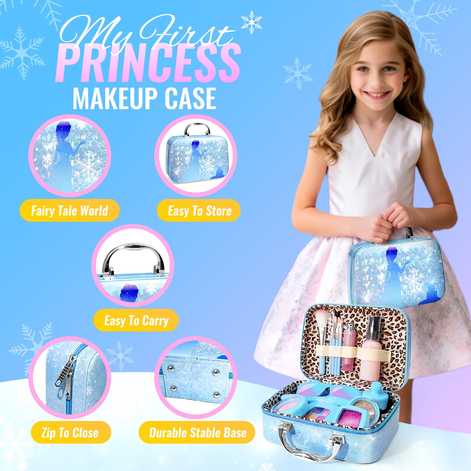 INNOCHEER glitter powder collection adds sparkle without real makeup mess.