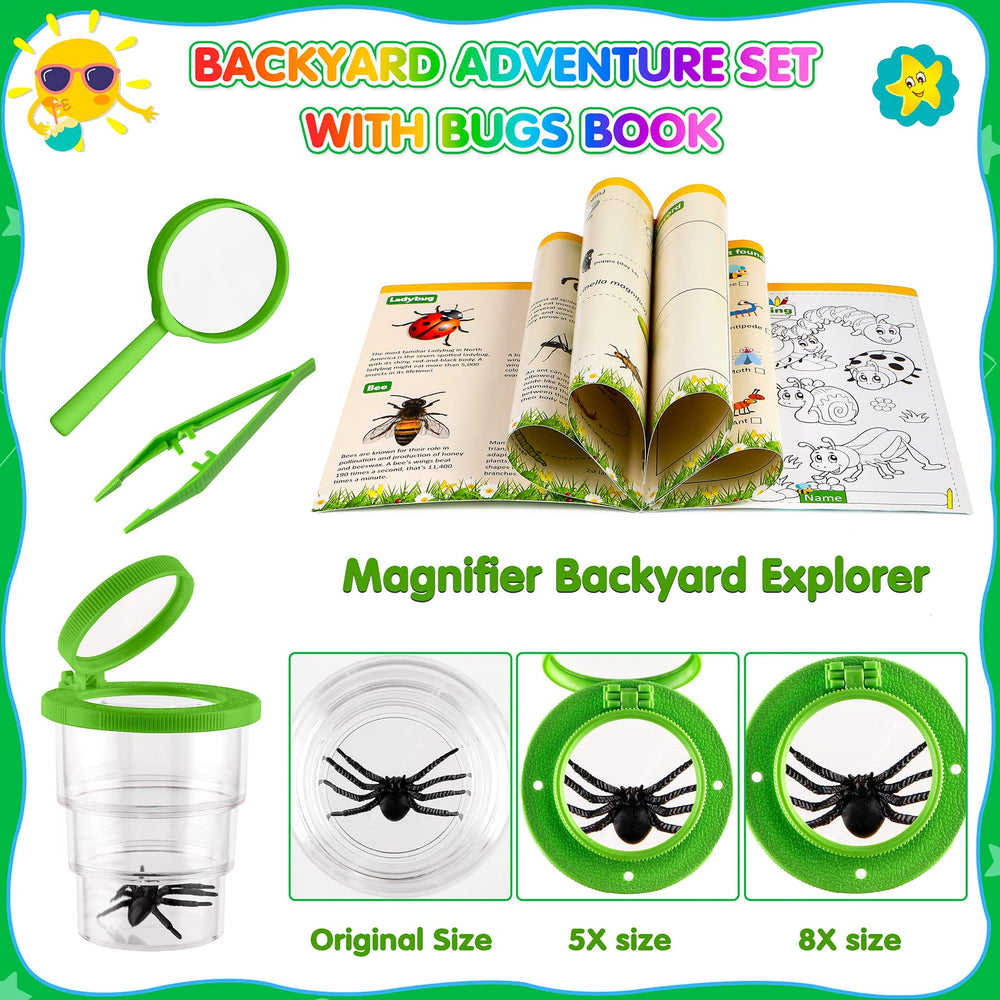 INNOCHEER kids explorer bug book inspires outdoor learning