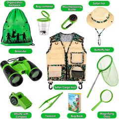INNOCHEER kids explorer magnifying glass for close insect study