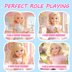 Imaginative makeup-free toy items with INNOCHEER purse for safe play