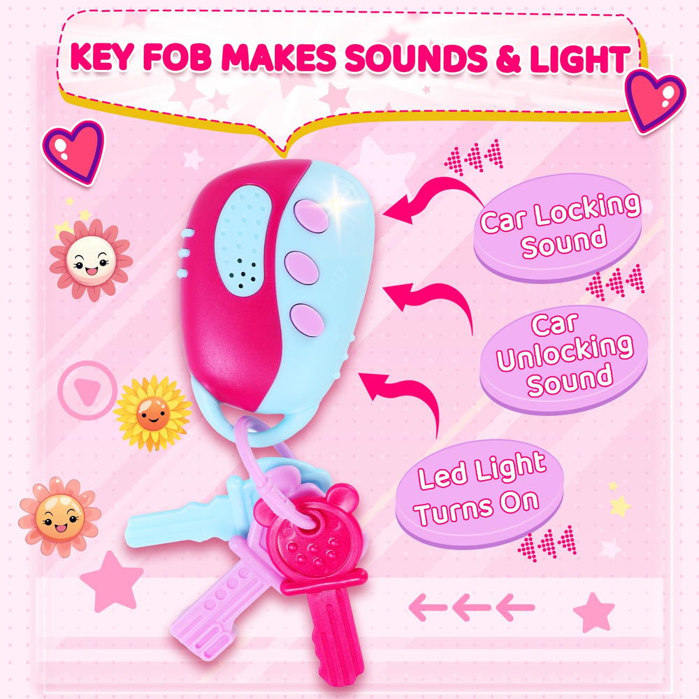 INNOCHEER toy phone with the purse to encourage pretend communication