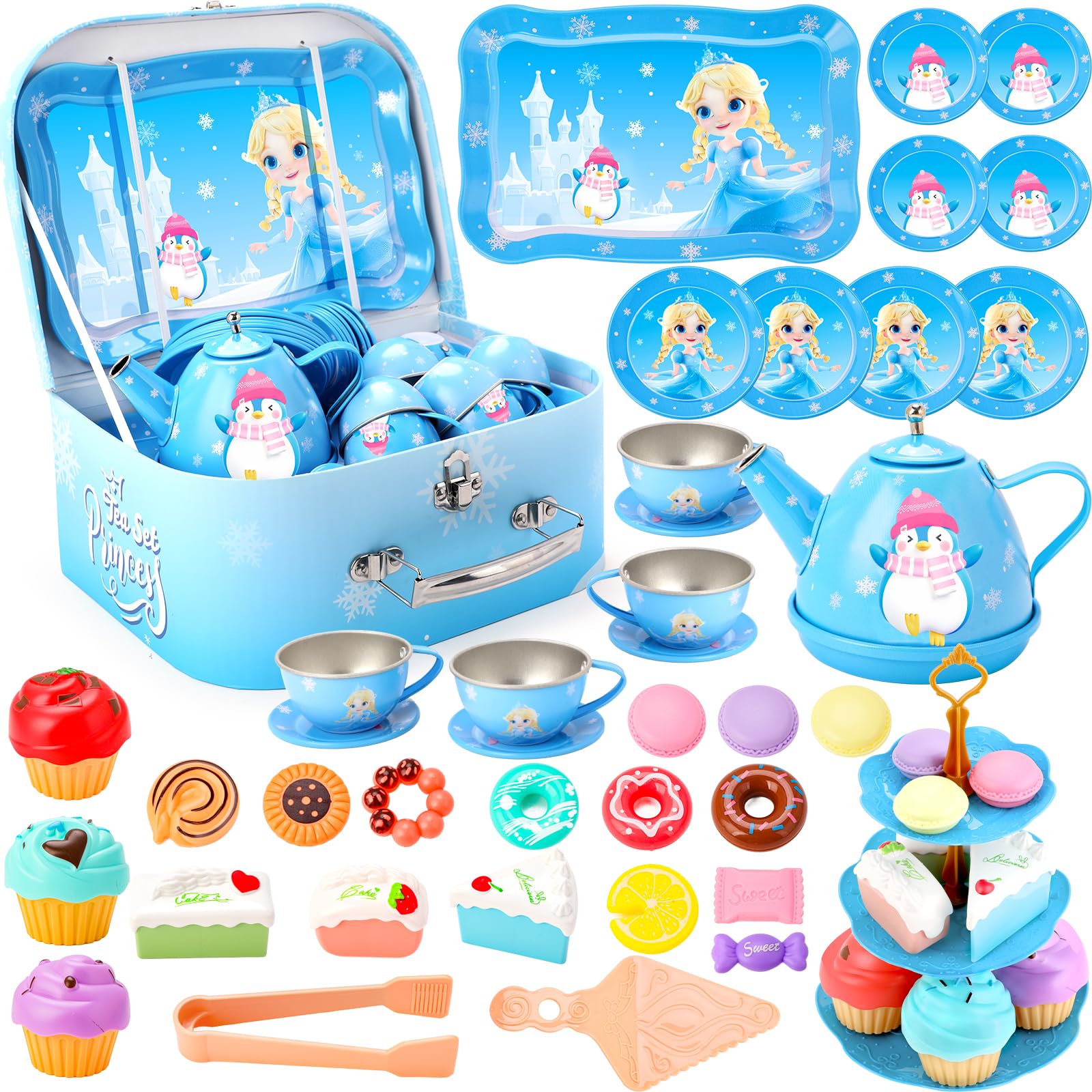 INNOCHEER complete play set supports imaginative role-play and social interaction