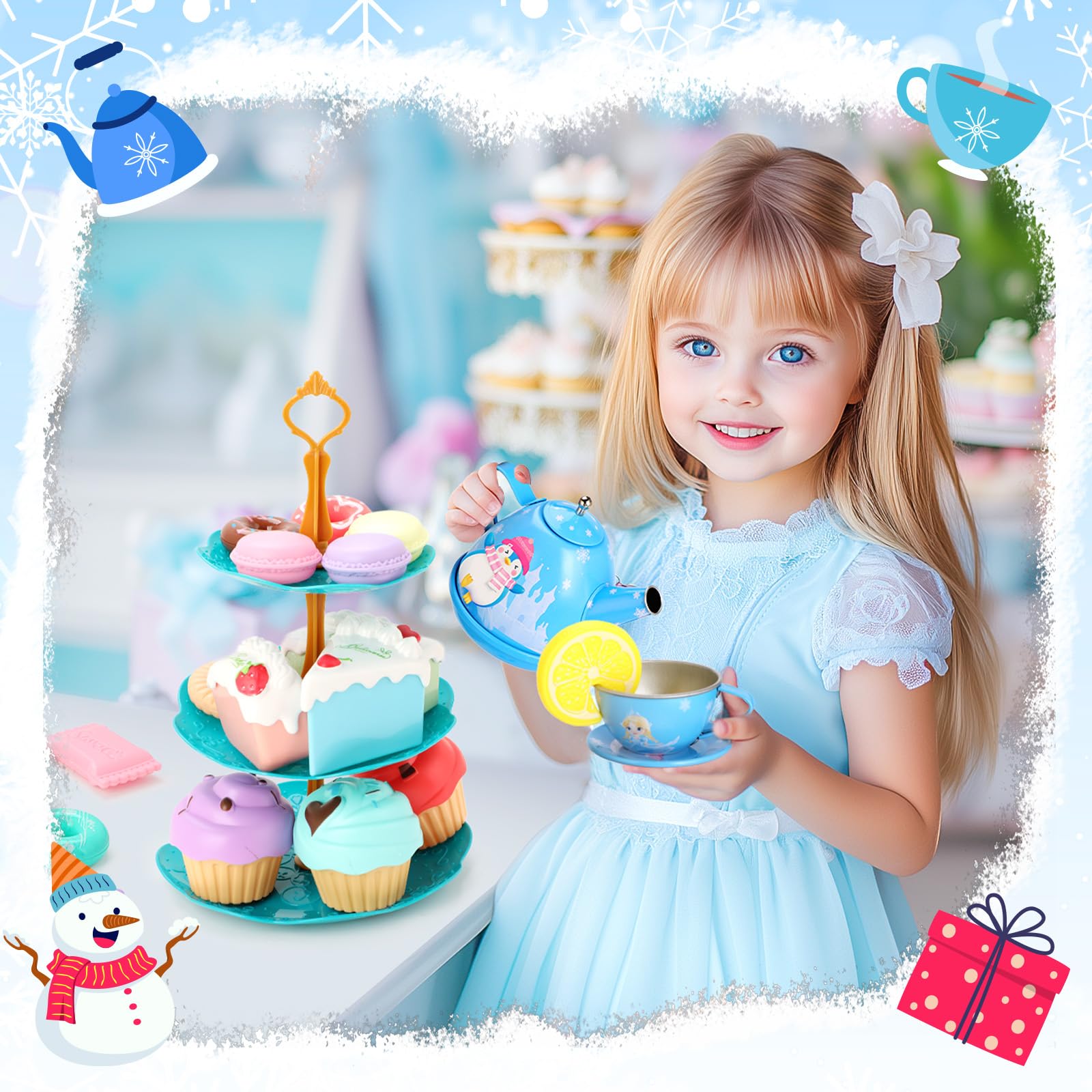 INNOCHEER desserts assortment adds color and charm to play