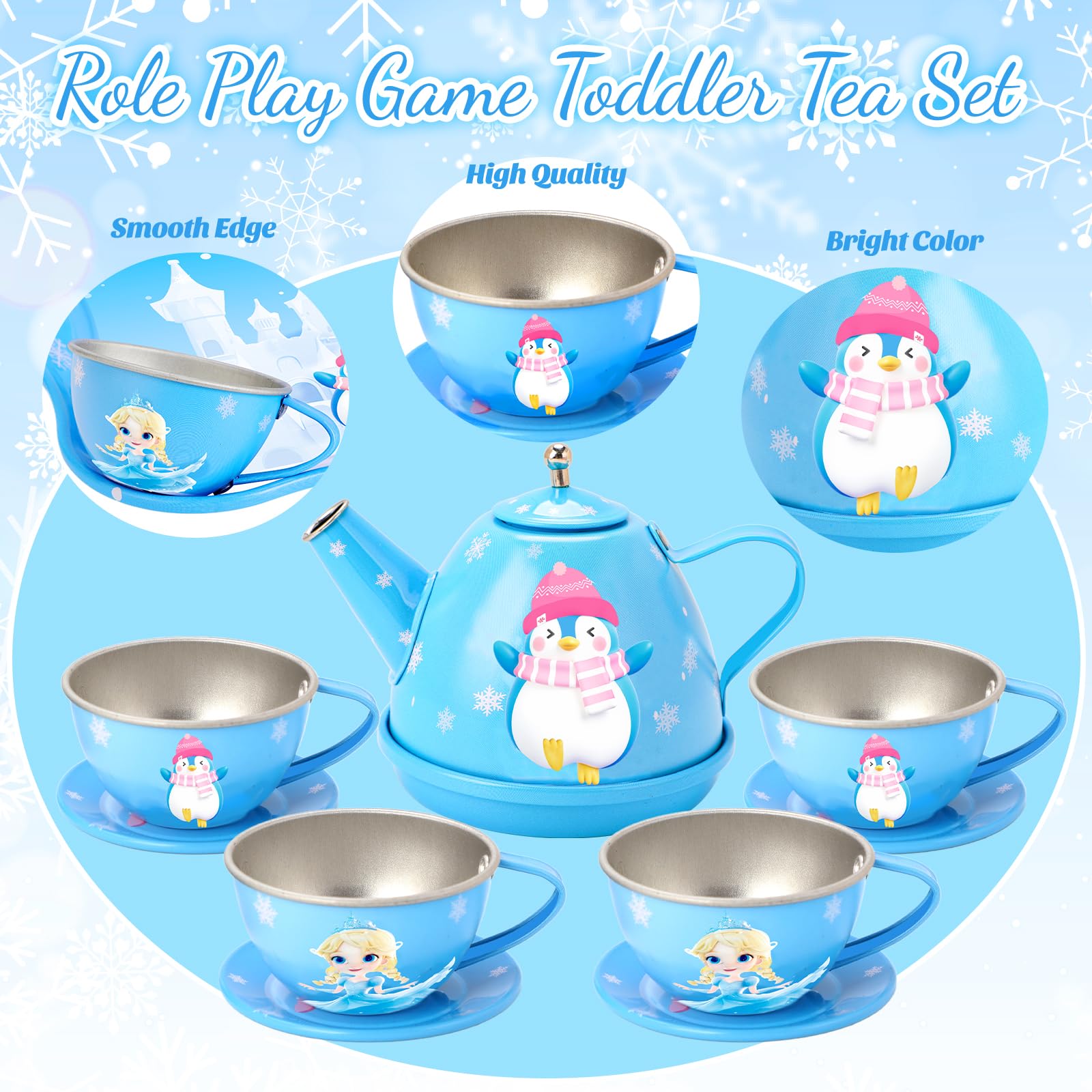 INNOCHEER teacups set for sharing and storytelling at tea time