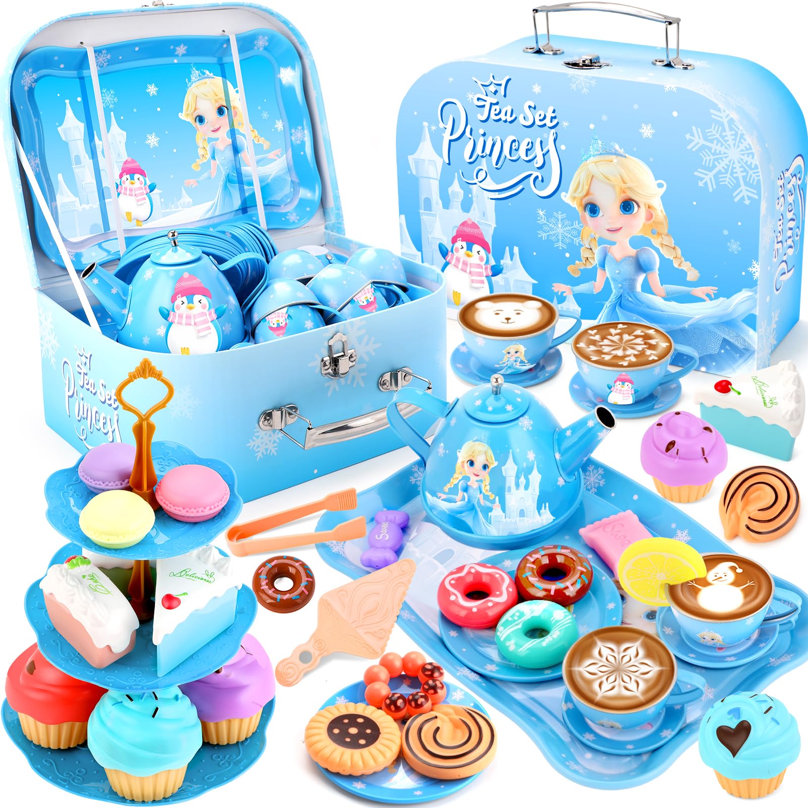 INNOCHEER teapot for magical tea parties and imaginative play