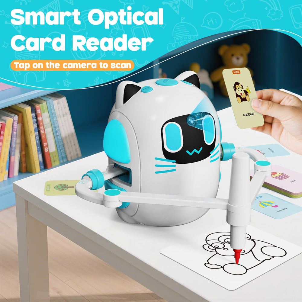 Innofans drawing robot 150 cards with step-by-step ideas for beginners