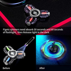 INNOPLUS fidget spinner compact pocket size ideal for travel and quick relief.