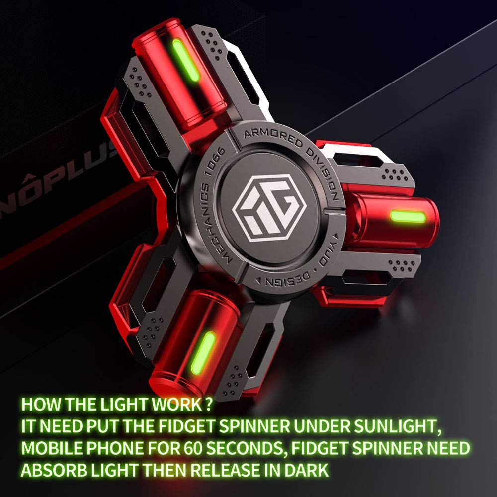 INNÔPLUS metal spinner delivers lasting satisfaction during long study sessions.