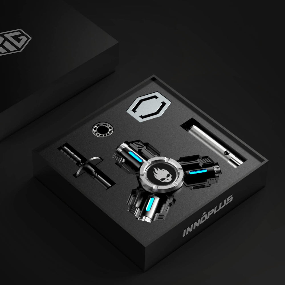 INNOPLUS fidget spinner replaceable bearing helps sustain long-lasting rotation.