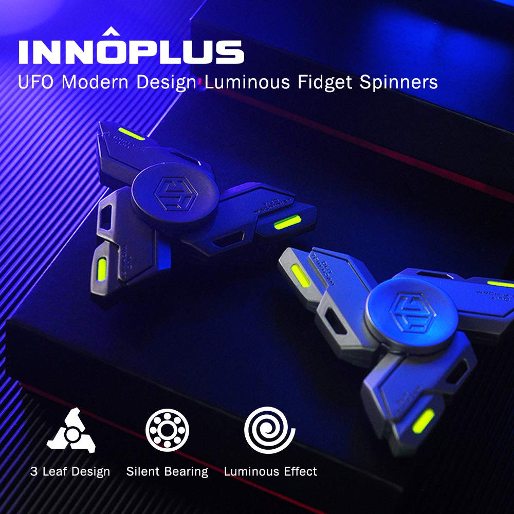 INNÔPLUS fidget spinner replaceable bearing for extended, customizable spins.