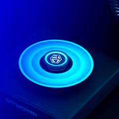 INNÔPLUS fidget spinner zinc alloy body for durable, smooth rotation.
