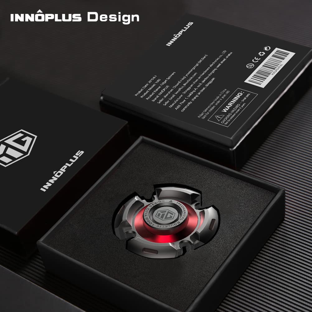 INNÔPLUS zinc alloy spinner combines durability with smooth rotation for long-lasting performance.