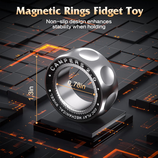 INNÔPLUS magnetic ring with anti-slip surface for steady handling