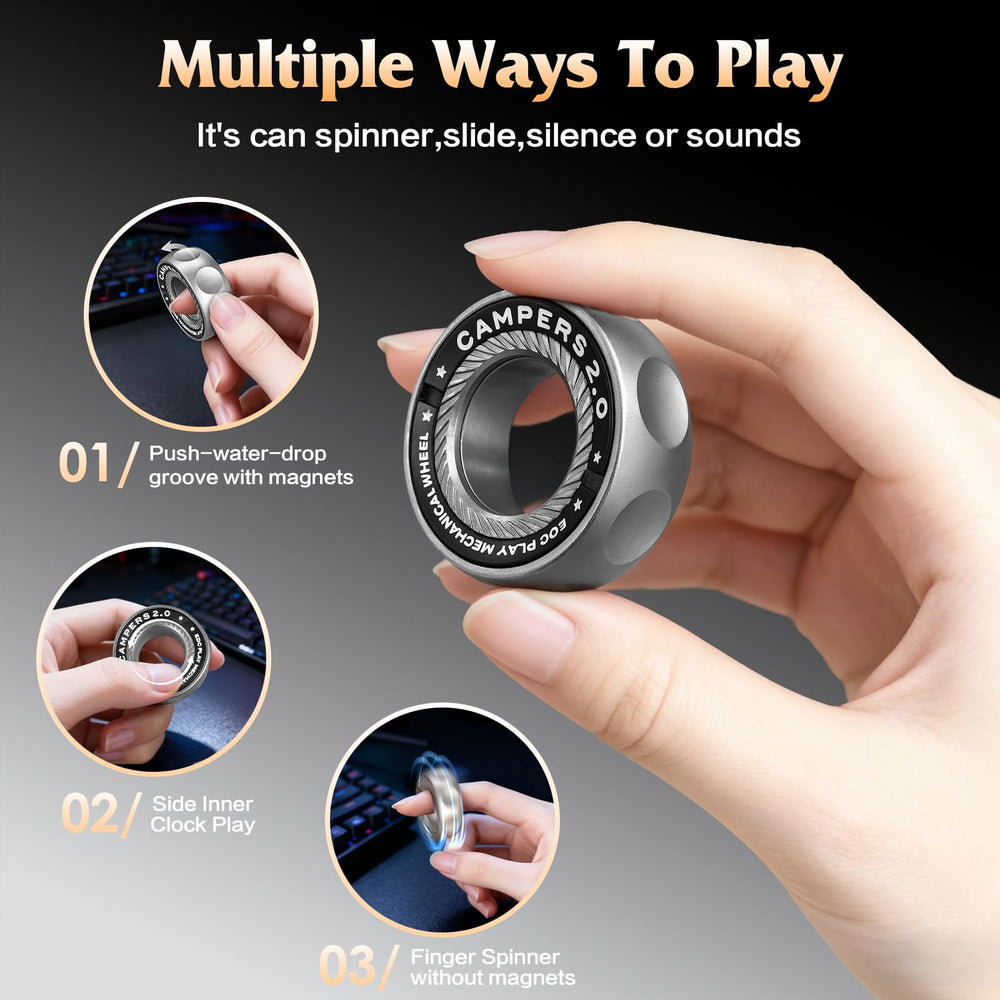INNÔPLUS eight-magnet slot design adds tactile spin and sounds