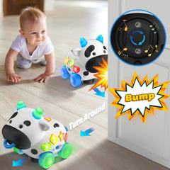 INNOSKY Musical Cow toy features ABC-123 songs for early learning.