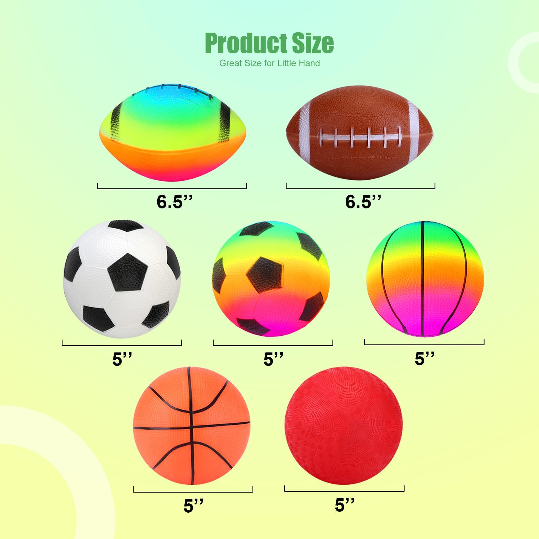 Innotoys soft balls variety styles for versatile play across sports.