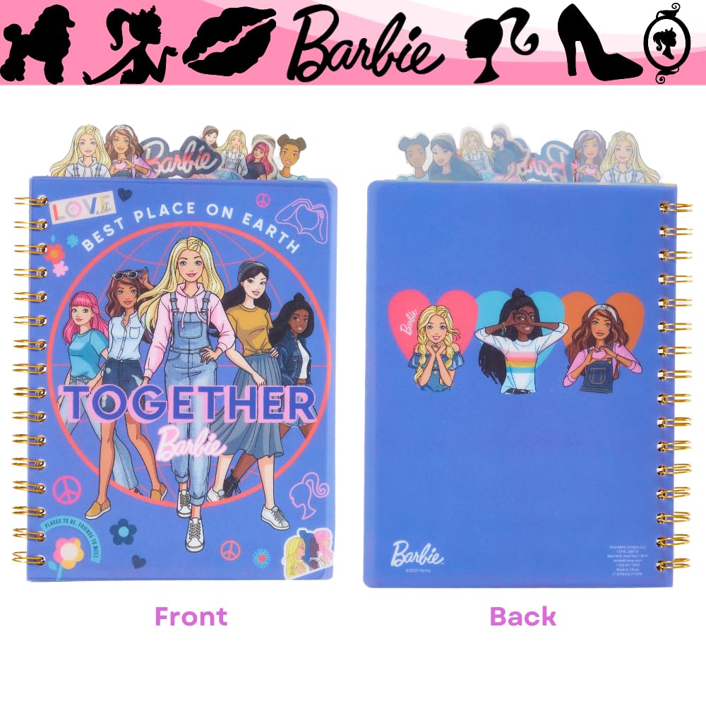 Innovative Designs Barbie Tab Journal gift idea for Barbie fans of all ages.