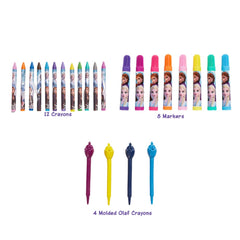 Innovative Designs Disney Frozen 2 set features a sturdy tin that makes on-the-go art easy