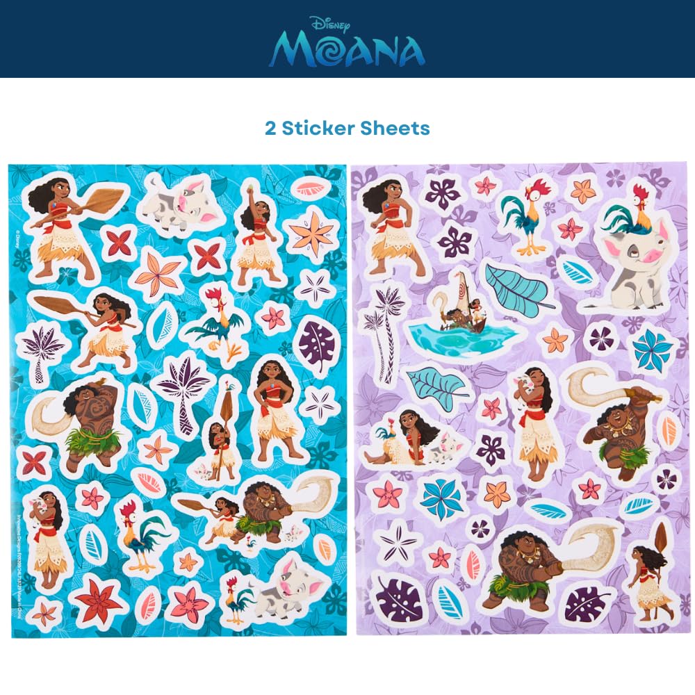Innovative Designs Disney Moana art set markers highlight details and bring Moana scenes to life