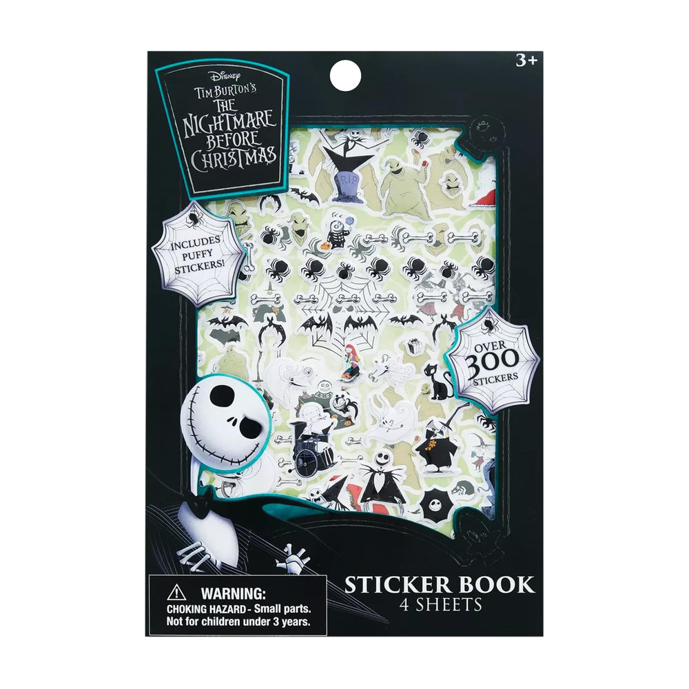 Innovative Designs Nightmare Before Christmas sticker sheets with varied scenes for creative projects