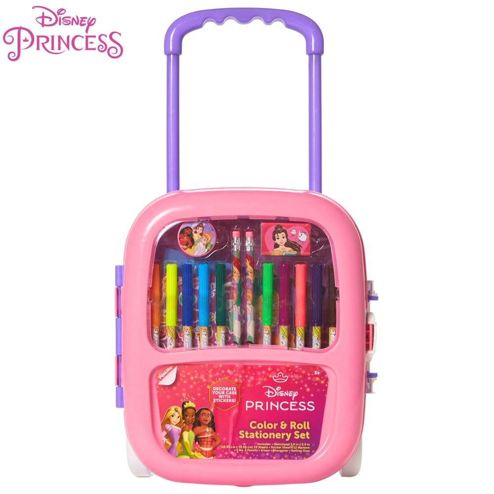 Innovative Designs Disney Princess Color and Roll markers deliver bright color for young artists.