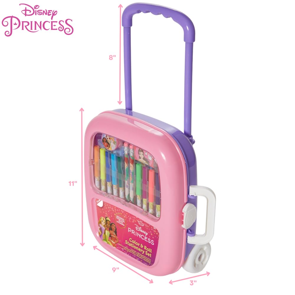 Innovative Designs Disney Princess Color and Roll pencils provide precise lines for sketches.