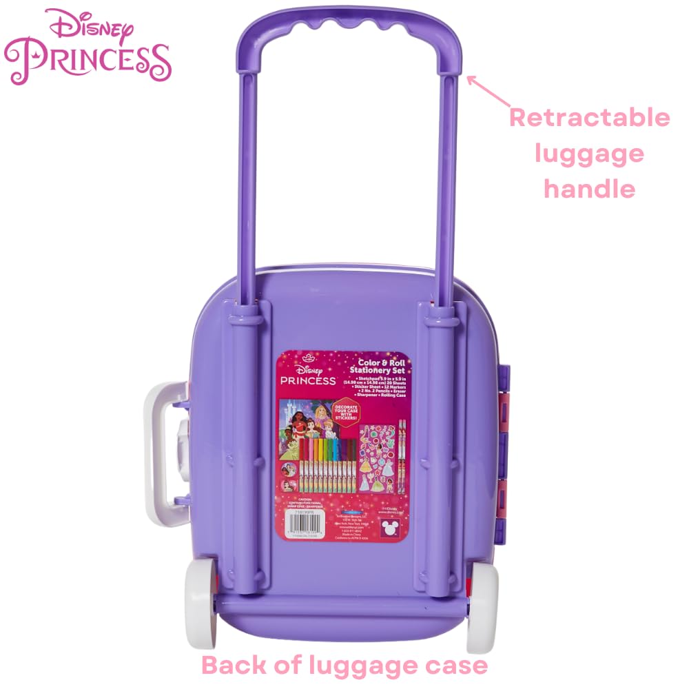 Innovative Designs Disney Princess Color and Roll sharpener keeps pencils ready for drawing.